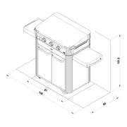 Enosign 80 Cart Stainless Steel